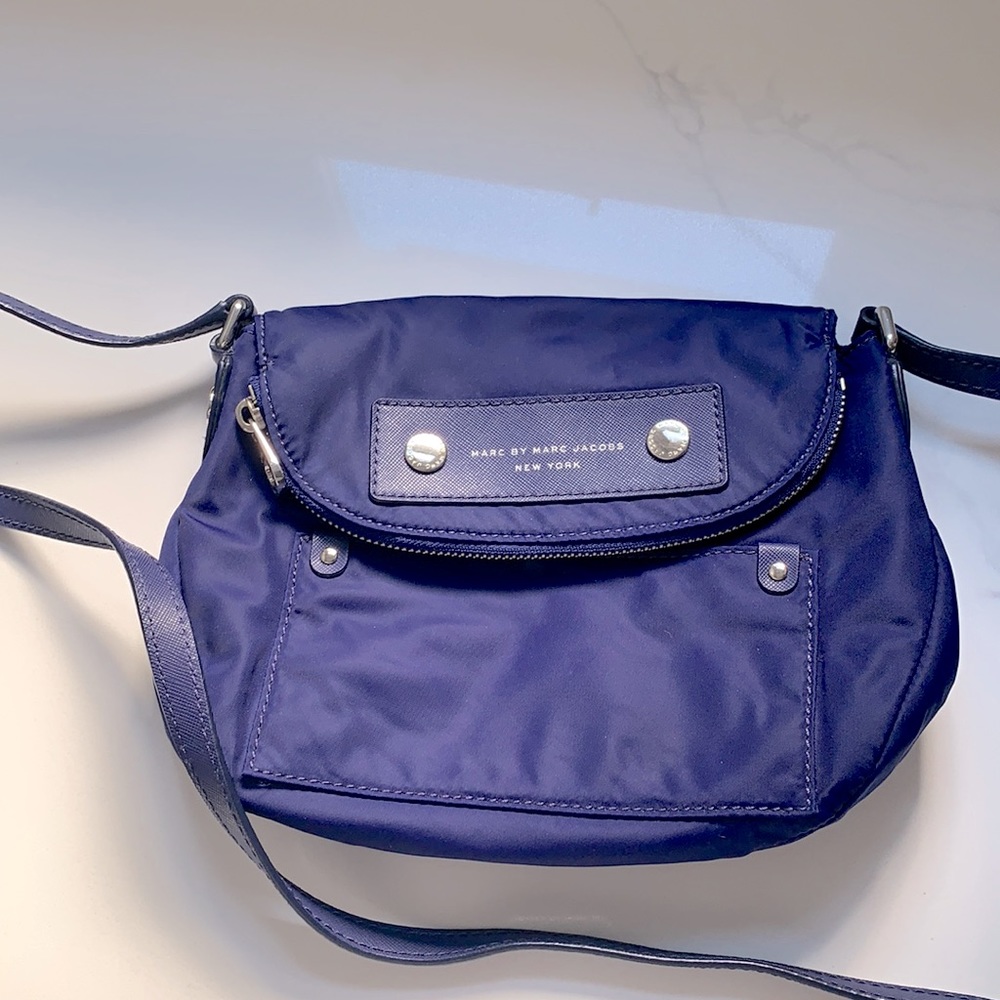 Marc by Marc Jacobs New York Crossover Bag - medium blue, excellent condition